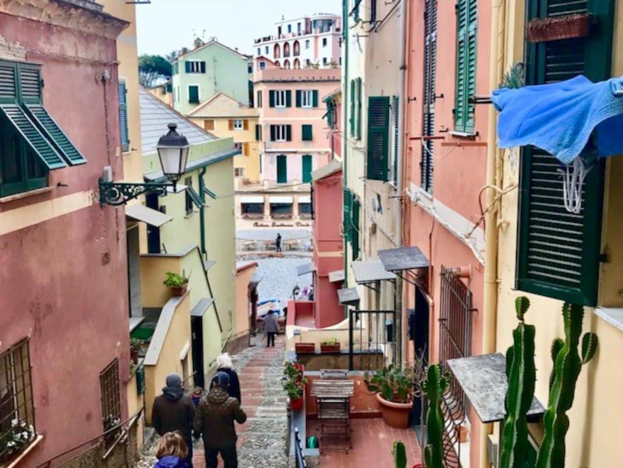 Pisi Home, 2 Min Dalla Spiaggia E Dall' Ospedale Gaslini Génova Exterior foto